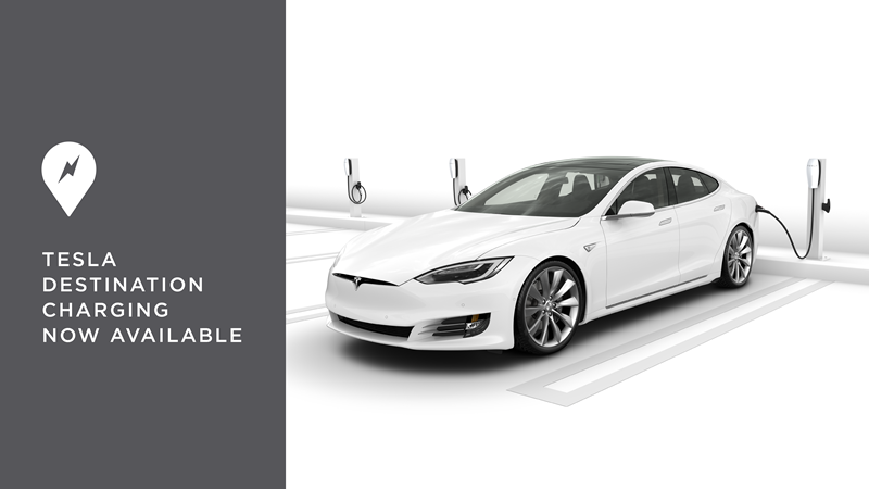 Tesla electric car charger